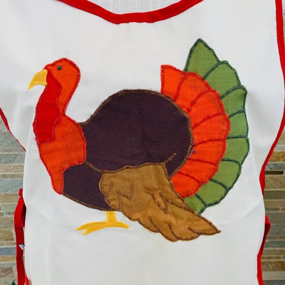 SET OF 3 VINTAGE LOOK SMOCK APRONS - Picture 7 of 15